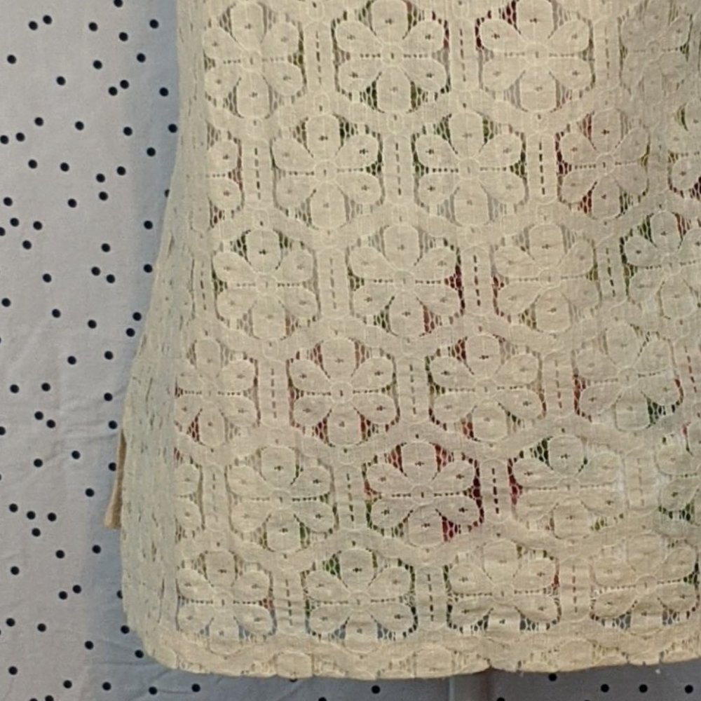 Anthropologie Mine Lace Back Top - Size S - Picture 8 of 10